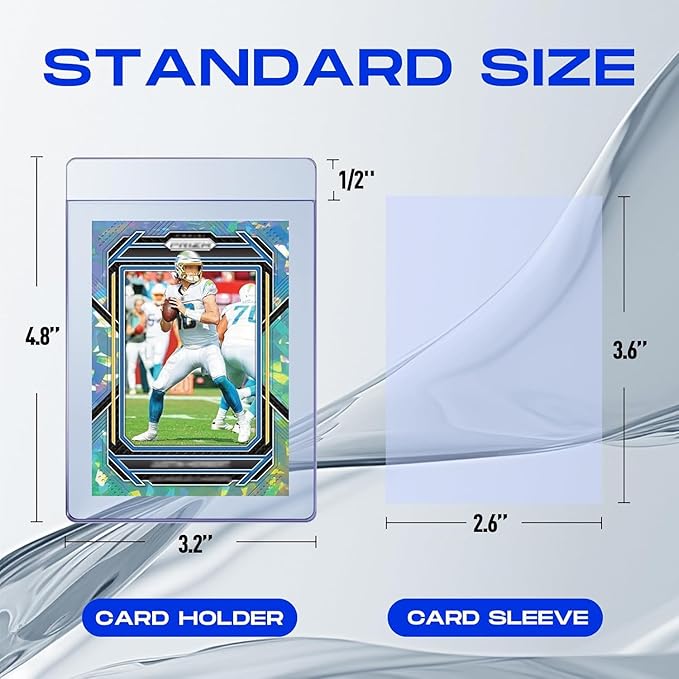 400ct Semi Rigid Card Holders & 400ct Soft Sleeves for PSA, SGC, BGS, CSG Graded Cards Submissions, PSA Submission Card Sleeves for Sports, PKM, Baseball, Trading Cards