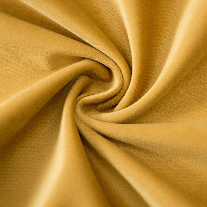 14x24 Pillow Covers Set of 2 Decorative Velvet Throw Pillow Covers,Gold | Luxury Soft Cushion Covers with Invisible Zipper for Couch Sofa Bed Living Room Bedroom Home Decor