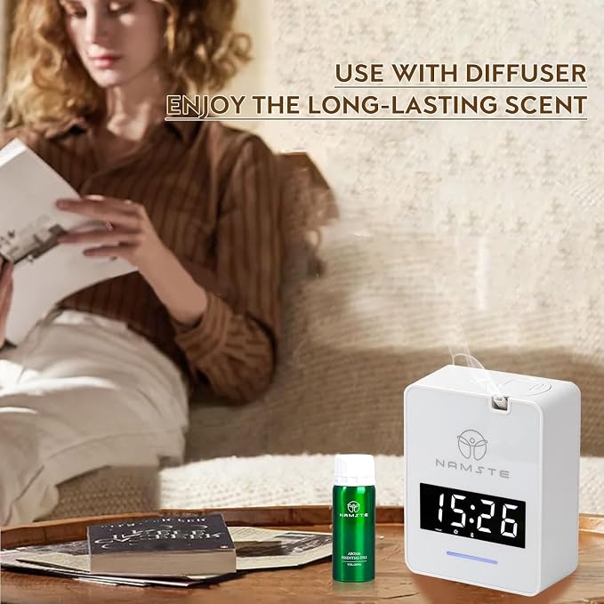 Pour Homme Wood Scent Diffuser Essential Oil, Lavender & Cedar & Musk Blend | Long-Lasting Scent 3.38 Fl Oz for Reed Diffuser Refill Oil, Soap & Candle Making