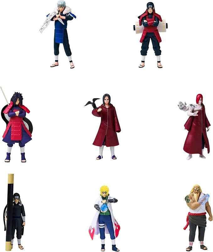 Naruto Shippuden Edo Tensei Collectible Mini Figure | Impure World Reincarnation 1-Pack Toy in Coffin Capsule – Anime Action Figurine for Fans & Collectors