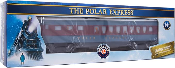 Lionel The Polar Express, Electric O Gauge Model Train Cars, Diner Car (684604)