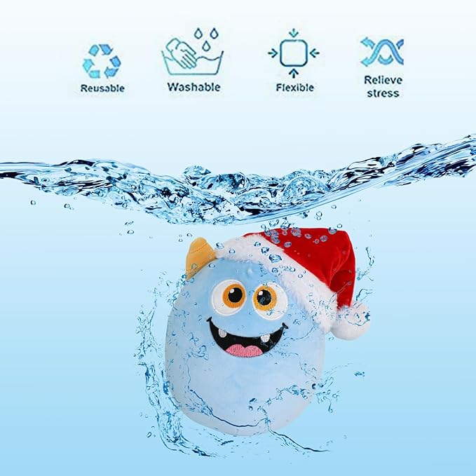 Christmas Stuffed Animal, Christmas Monster Plush, Cute Plushies for Kids Christmas Decorations and Gifts (Monster)