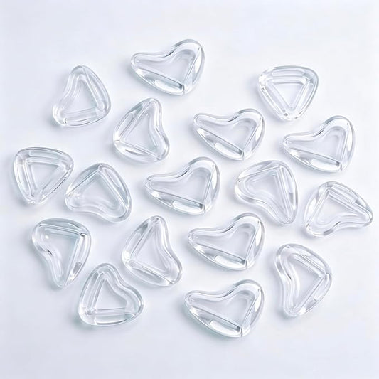 16 Pack Clear Baby Corner Protectors – Teardrop-Shaped Furniture Edge Guards for Baby Proofing – Soft PVC Table Corner Covers for Safety on Tables, Cabinets, Shelves – Childproof Bumpers for Home