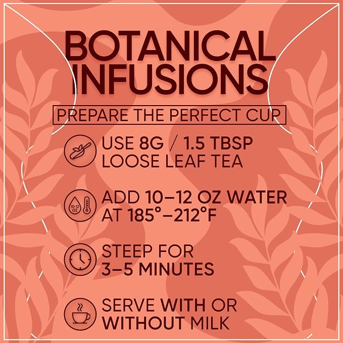 Organic Hibiscus 1lb Loose Leaf Tea | Naturally Tart & Refreshing Herbal Tea | Caffeine-Free | Dried Hibiscus Flowers for Hot or Iced | Non-GMO | Detox & Hydration Support