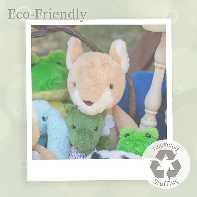 World's Softest Plush Kaz Kanga, Lushee 16" Stuffed Animal for Baby, Toddler, Kids, Adults - Adorable Toy Made from Kid-Friendly, Quality Materials