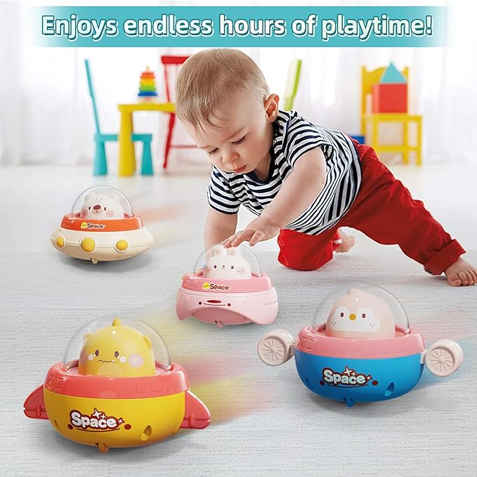 4PCS Animal Cars Toddler Toys,Baby Toys 1 Year Old,Press and Go Car 1 Year Old Girl Toys,Baby Valentines Day Gifts Toys for 1 2 Year Old Girls