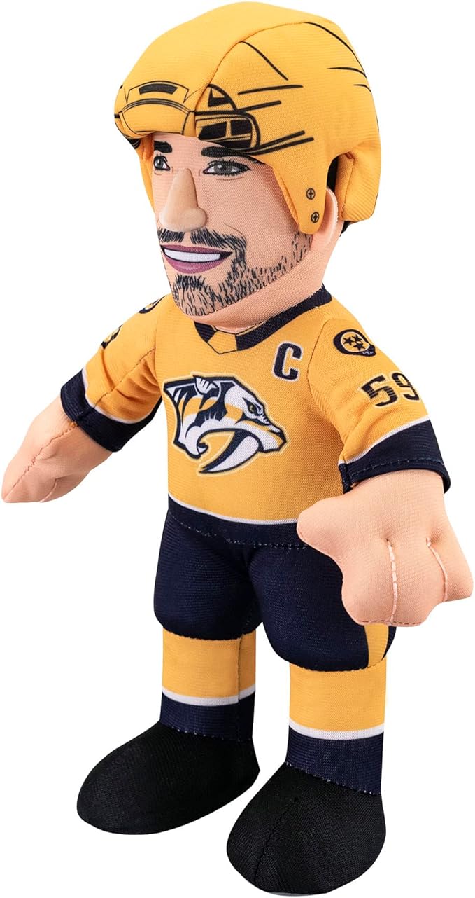Bleacher Creatures Nashville Predators Roman Josi 10" Plush Figure- A Superstar for Play or Display