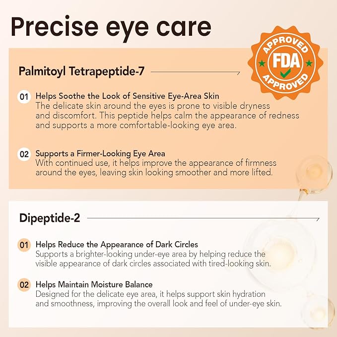 Instant Eye Tightener Cream for Under Eye Bags, Temporary Under Eye Firming for Puffiness & Fine Lines, Fast-Acting, All Skin Types, Makeup Friendly Eye Rescue for All Occasions