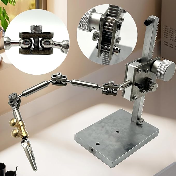 Stop Motion Armature Kits,Stop Motion Animation Rigging and Winder, with 5 Connectors for Animators, Time-Lapse, Product Photography, and Creative Projects (26CM)
