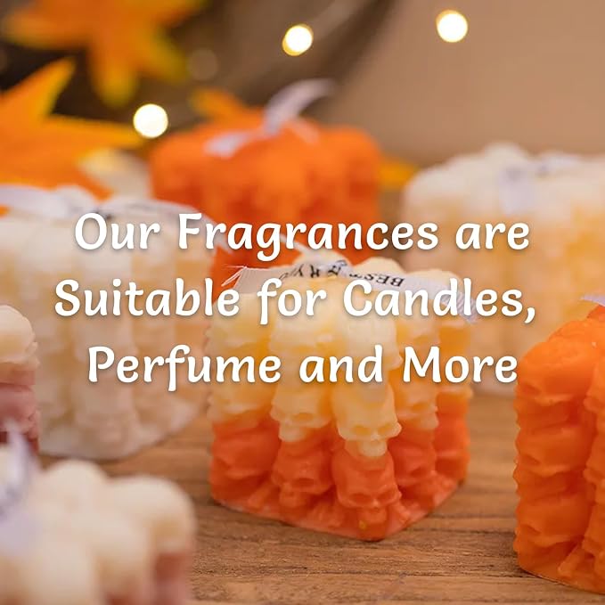 Fruity Fragrance Oil Set, 10x10ml, Colomix Essential Oils for Diffusers for Home, Fruit Diffuser Oil Scents, Fragrance Oil for Candle Soap Making, Orange, Strawberry, Apple Oil & More, Valentines Gift