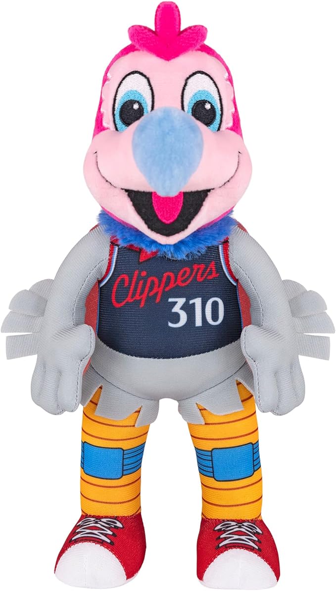 Bleacher Creatures NBA Unisex NBA 10-inch Mascot Plush Doll