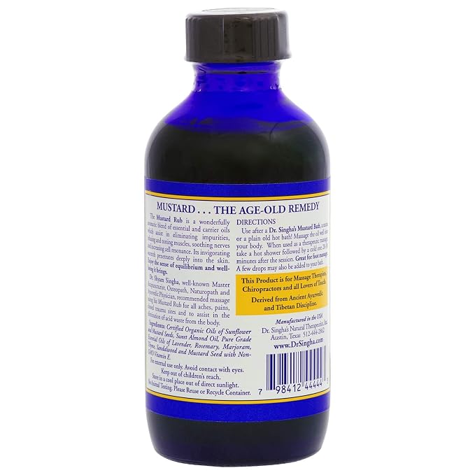 Dr Singhas Bath Mustard, 4 FZ