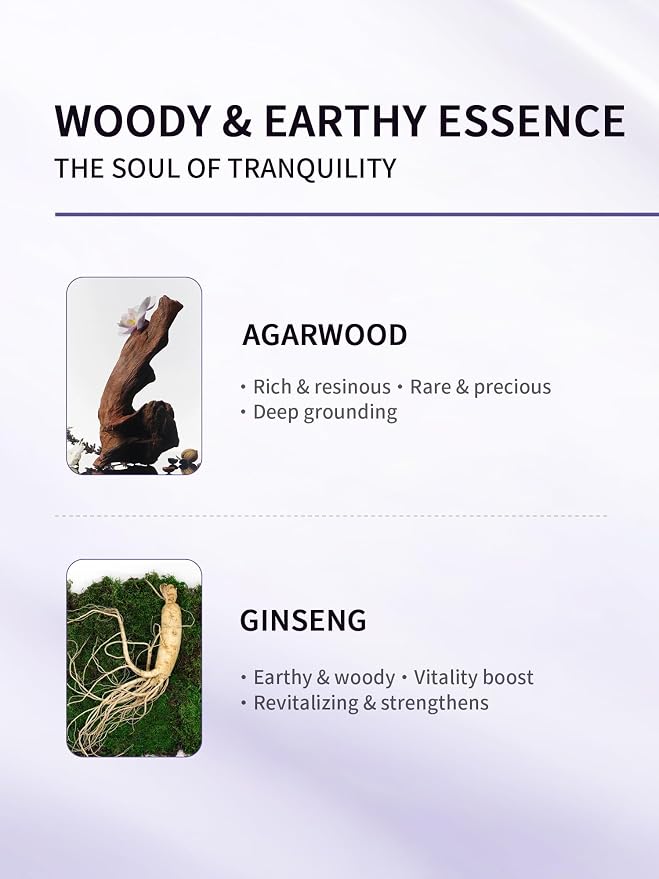 Tranquility Sleep Massage Oil 30ml (1 fl oz) – Premium Body Oil with Rare Agarwood (Oud) & Lily, Non-Greasy Fast-Absorbing Sweet Almond & Grapeseed – Eases Muscle Tension, Gua Sha & Relaxation Gift