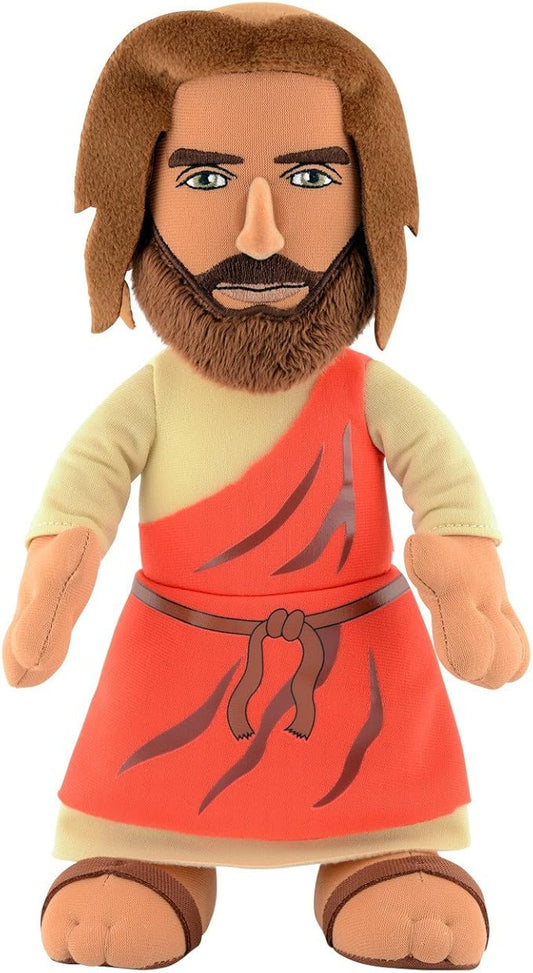 Bleacher Creatures Jesus 10" Plush Figure- A Religious Toy for Play or Display