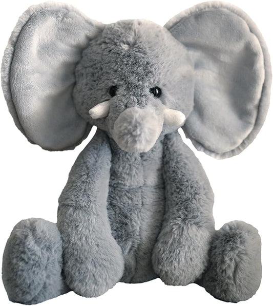 World's Softest Plush Elephant, Lushee, Large, 16" Stuffed Animal for Baby, Toddler, Kids, Adults - Elephant Plush Toy-Adorable Toy Made from Kid-Friendly, Quality Materials