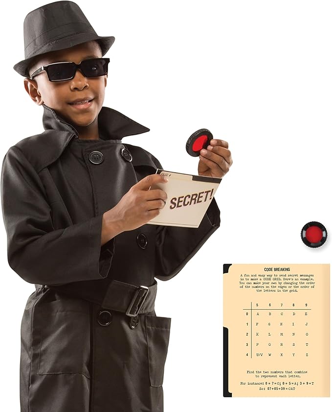 Melissa & Doug Spy Costume Role Play Set