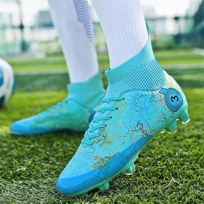 Kids Soccer Shoes Boys Football Cleats Professional Athletic Outdoor Trainning Football Shoes Youth Girl Turf Soccer Cleats