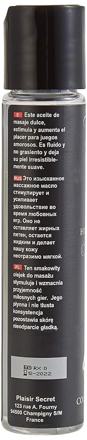Edible Massage Oil high Quality Bottle 2.07fl oz (Coconut)