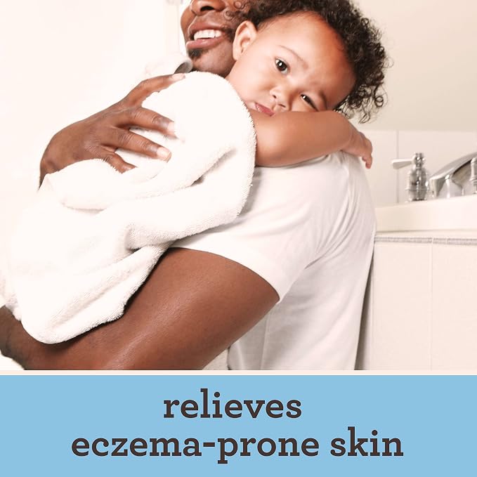 Aveeno Baby Eczema Therapy Moisturizing Cream, Natural Colloidal Oatmeal & Vitamin B5, Baby Cream for Dry, Itchy, Irritated Skin Due to Eczema, Paraben- & Steroid-Free, 12 fl. oz (Pack of 12)