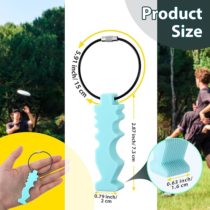 Repair Tool for Disc Golf, Flying Disc Maintenance Accessory for Training and Competition, Scratch Stains Fix Tool, Practical Gift for Golf Players Flying Sport Enthusiasts