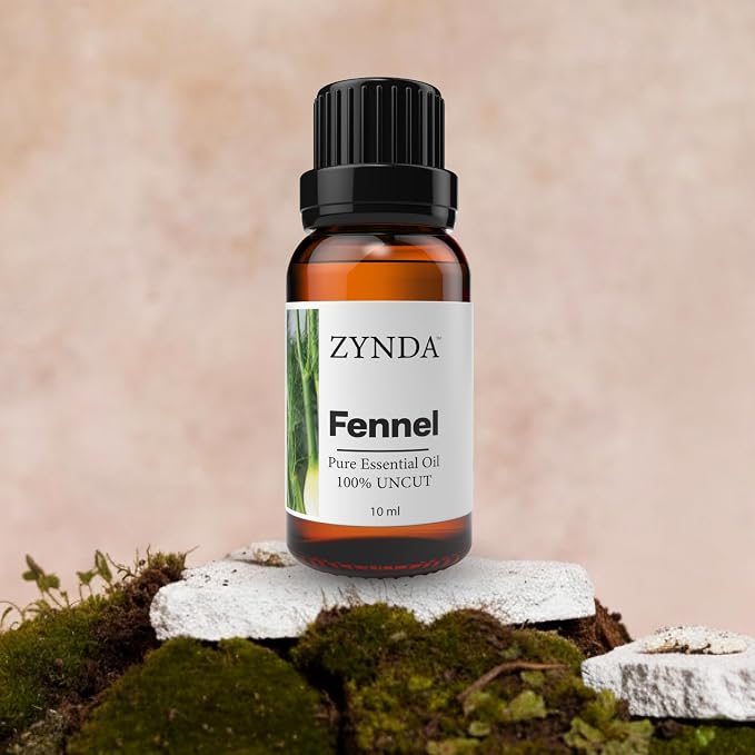 Fennel Essential Oil – 100% Pure & Natural | Uncut Raw Very Potent & Lab-Tested | Premium Fennel Oil for Diffuser & Skin | Sweet Herbal Aroma | Crafted in USA | Therapeutic-Grade Essential Oils