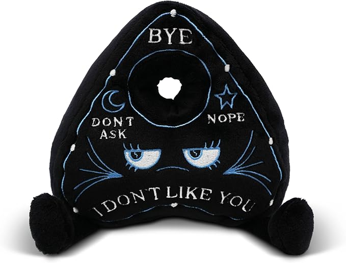 Rest in Plush Collectible – Spooky Cute Stuffed Toy, Soft Halloween Plushie for Collectors, Trick or Treat Gift, Fall Holiday Decoration - Planchette