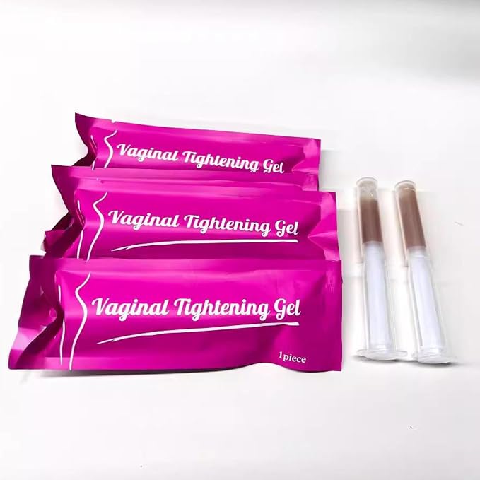 Vaginal Tightening Cream for Women - Natural Feminine Care Gel with Moisturizing Formula, Supports Elasticity & Comfort (5 Pack)