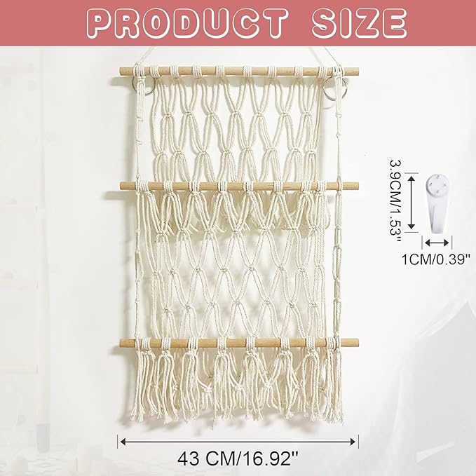 Stuffed Animal Net or Hammock Handmade Toy Hammock Net for Stuffed Animals Corner Wall Hanging for Toy Storage Organizer Holder for Small Stuffed Animal Net