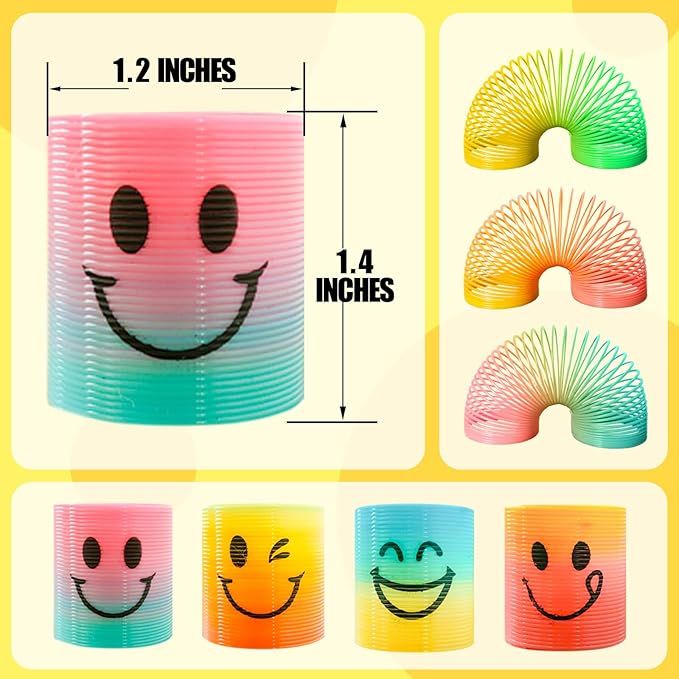 Cocurb 128 Pcs Mini Spring Party Favors for Kids 4-8,Fun Goodie Bag Stuffers for Birthdays, Classroom Prizes, and Small Toys Gifts (4 Assorted Designs)