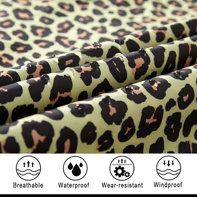Fashion Hooded Rain Poncho Waterproof Raincoat Jacket with pocket for Women/Men/Adult