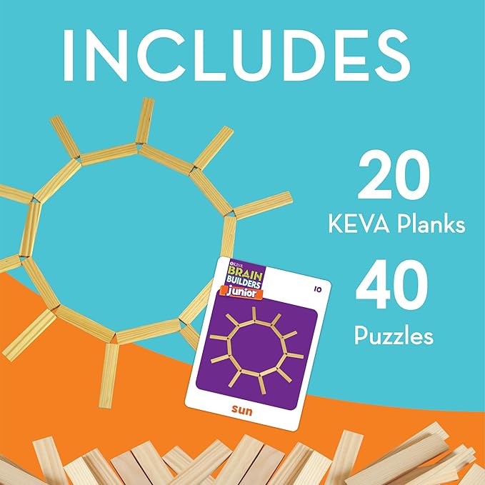 MindWare KEVA Junior Brain Builders Playset