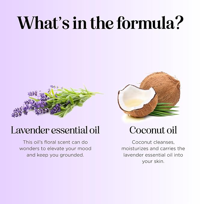 Lavender Essential Oil Roll On - Calming Aromatherapy Oil Roller for Sleep Headaches and Relaxation - Natural Pre-Diluted Sleep Oil for Nighttime Relaxation with Lavender Essential Oil for Skin 3-Pack