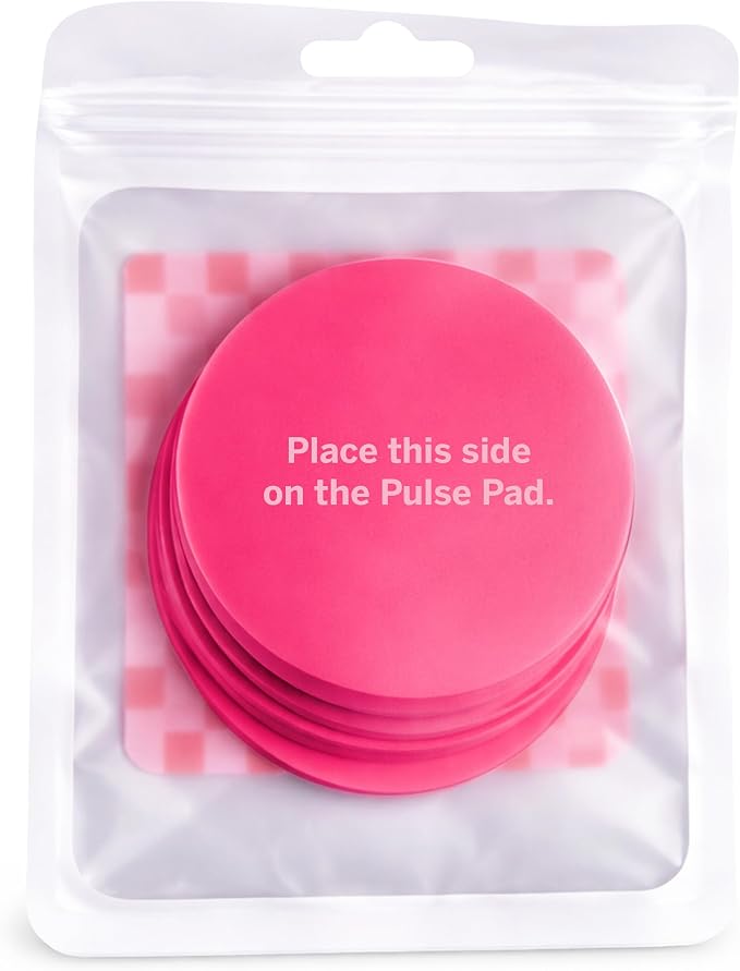 Pixie Pulse Replacement Pads - Replacement Gel Pads for Menstrual Cramps Unit - Pack of 10 (5 Pairs)