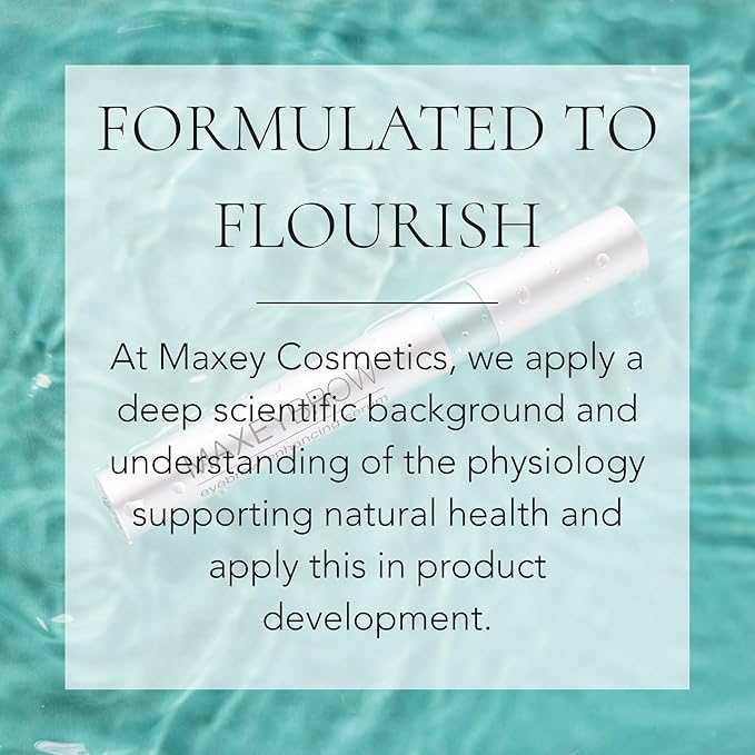 MaxeyBrow Eyebrow Enhancing Serum – Daily Brow Treatment for the Appearance of Fuller, Thicker, Healthier-Looking Brows – 5 mL