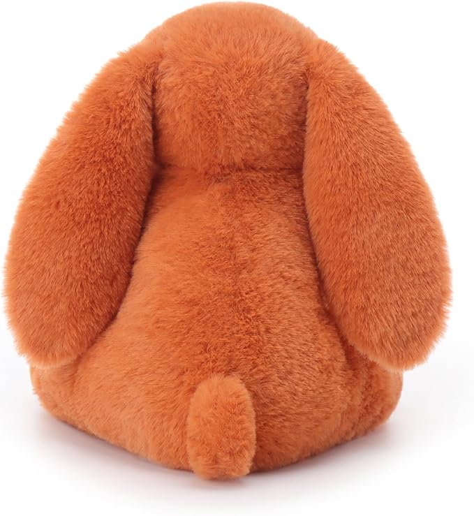 Apricot Lamb Fragrant Orange Bunny Stuffed Animals for Kids, Soft Cute Plush Toys for Baby Girl and Boy, 7.9 Inches
