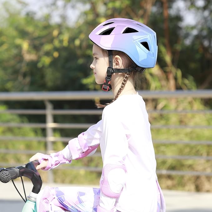 Kids Bike Helmet,2 Sizes Adjustable for Youth Child Boys & Girls Ages 3-5-8-14,Ventilation and Multi-Sport for Bicycle Skate
