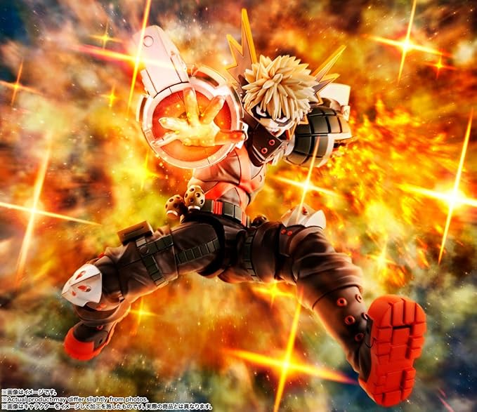 TAMASHII NATIONS - My Hero Academia - Katsuki Bakugou S.H.Figuarts Action Figure