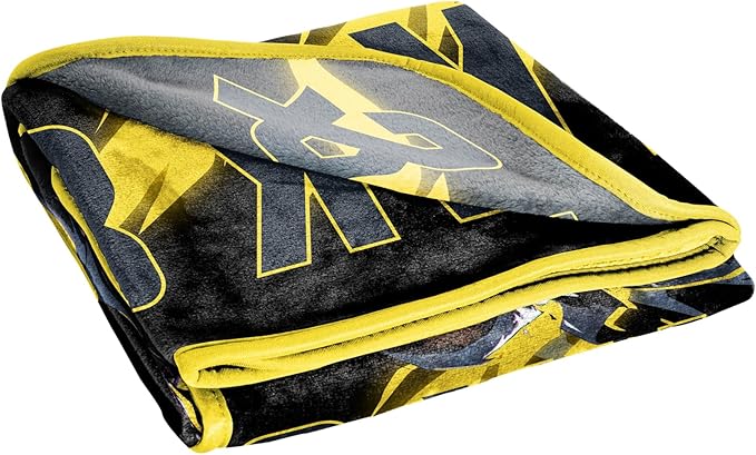 Jay Franco Kids Plush Throw Blanket – Soft & Cozy Fleece Throw for Bedroom & Couch Décor, Official Licensed Product, Multi - Marvel Rivals Clock & Dagger, 46x60 - Throw Blanket