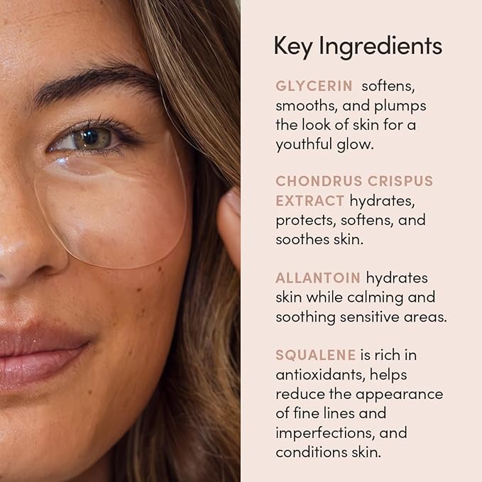 Uncommon Beauty Eye Masks - Anti-Aging, Softening, Smoothing and Depuffing Under Eye Masks for Eye Bags, Fine Lines, and Dark Circles - All Skin Types, Vegan, Cruelty Free, 30 Sets