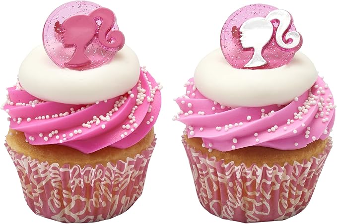 Barbie™ Baking Cups By DecoPac | Pink | 1.8" Cupcake Liners, Greaseproof Paper Cases for Muffins and Cupcakes, Pack of 48