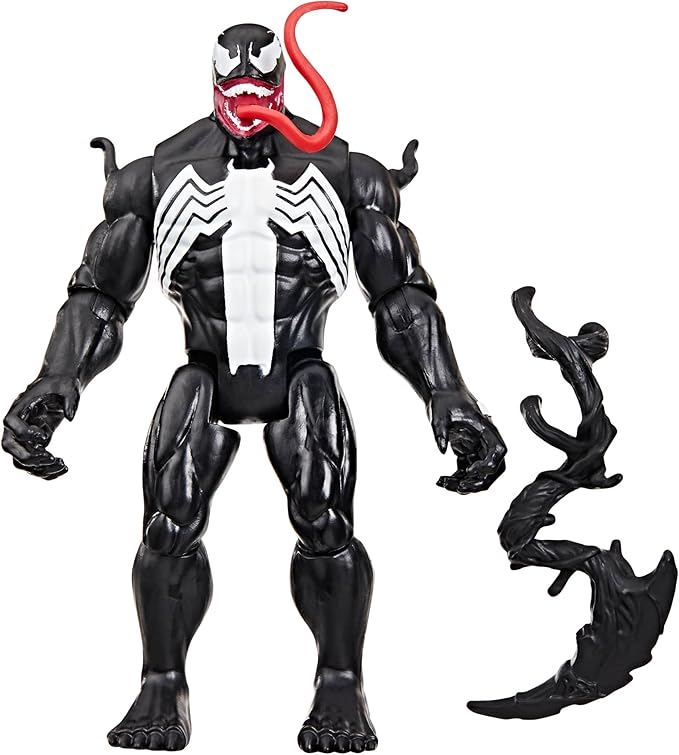 SPIDER-MAN Marvel VenomVersus Epic World of Action, Miles Morales, Iron Spider & Venom, Superhero Toys, Action Figure 4-Pack (Amazon Exclusive)