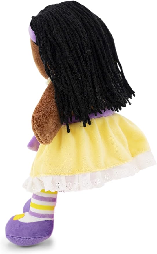Playtime by Eimmie Hand Puppets for Kids (Kaylie) - 14" Soft Plush Toy for Boys & Girls, Pretend Play, Storytelling, Theater, Imaginative Fun, Educational Puppet for Toddlers & Children Ages 3+