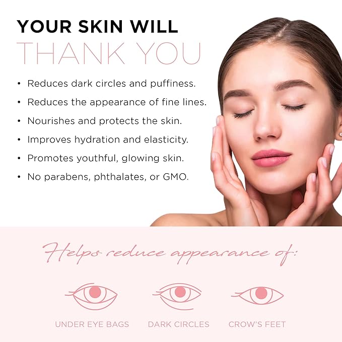 Azure Cosmetics Rose Gold Luxury Anti Aging Under Eye Pads - Lifting, Smoothing & Hydrating Eye Mask Patches - Reduces Fine Lines, Wrinkles, Dark Circles & Puffiness - Made in Korea - 5 Pairs