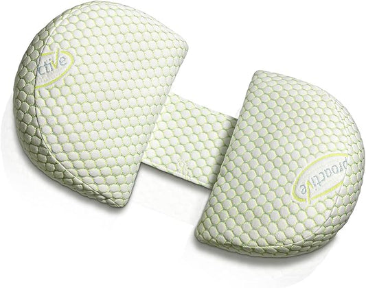 Pregnancy Pillow for Pregnant Women – Comfortable Maternity Pillow for Side Sleepers, Supports Back, Belly, HIPS, and Legs, with Removable & Adjustable Cover
