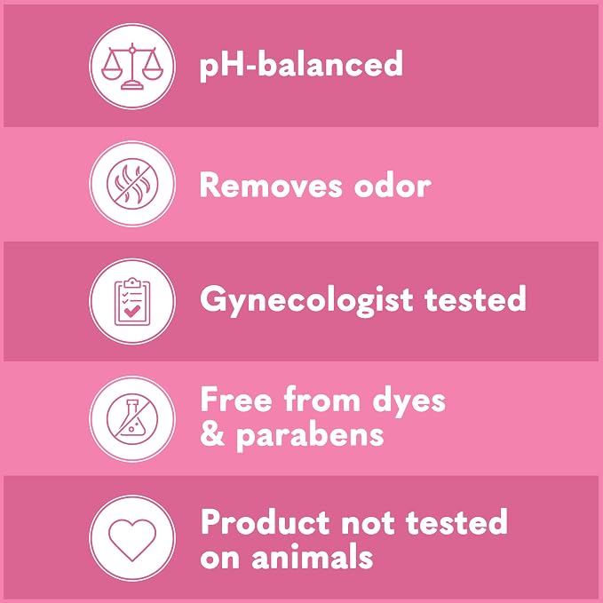 Summer's Eve Simply Sensitive Feminine Wipes, Gentle pH-Balanced Micellar Water Based Formula Helps Control Vaginal Odor, Resealable Pack, 32 Wipes, Pack of 4