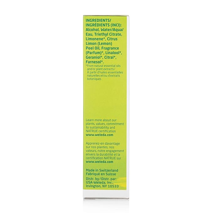 Weleda Citrus Deodorant, 3.4 Fluid Ounce