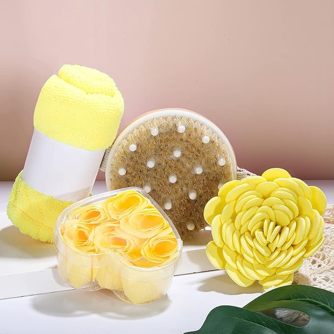 Spa Luxetique Tahiti Island Gift Baskets for Women Birthday Day GiftsGifts for Women Birthday Day Gifts Bath and Body Gift Sets 11pcs Bath Sets for Women Gift Mother's Day Gifts