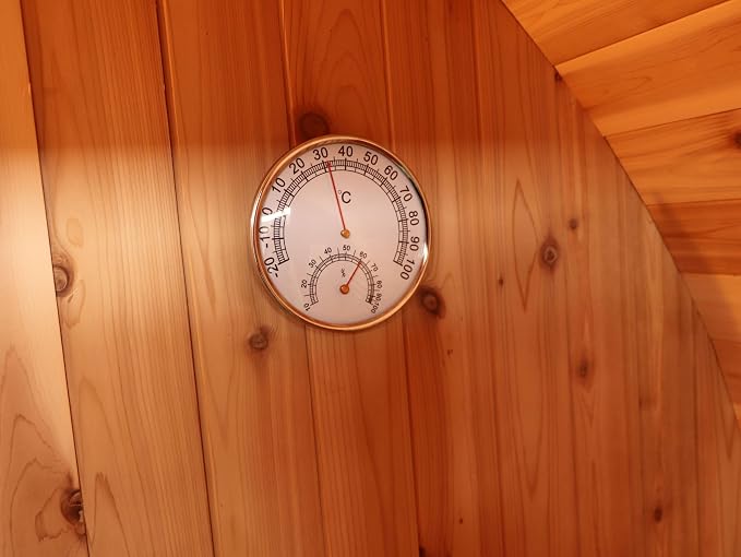 Solace 2-Person Traditional Barrel Sauna