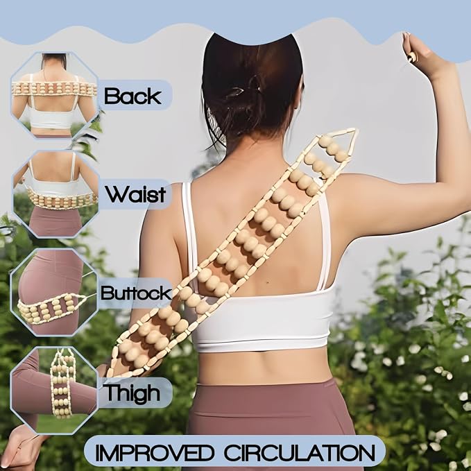 9-in-1 Wood Therapy Massage Tools, Wooden Body Sculpting Tools, Massage Tools for Body Contouring and Shaping, Maderoterapia Kit, Wood Therapy Tools for Body Sculpting