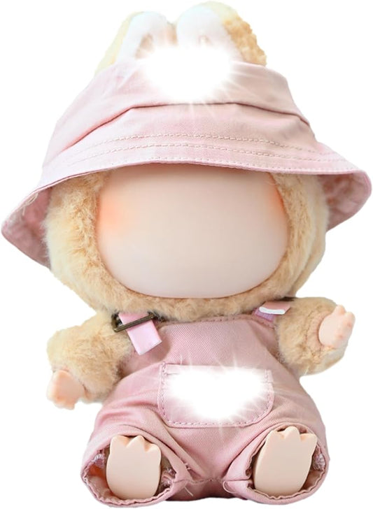 Clothes Fit for 17CM Doll, Fashion Doll Clothes Outfit Set Cute Theme Designer Toys Dress Accessories for Collector Fans Display (P Pink Set)